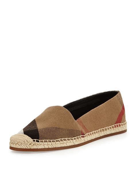 burberry espadrilles herren|Burberry espadrille flats.